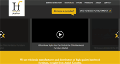 Desktop Screenshot of hardwoodfurnitureguild.com